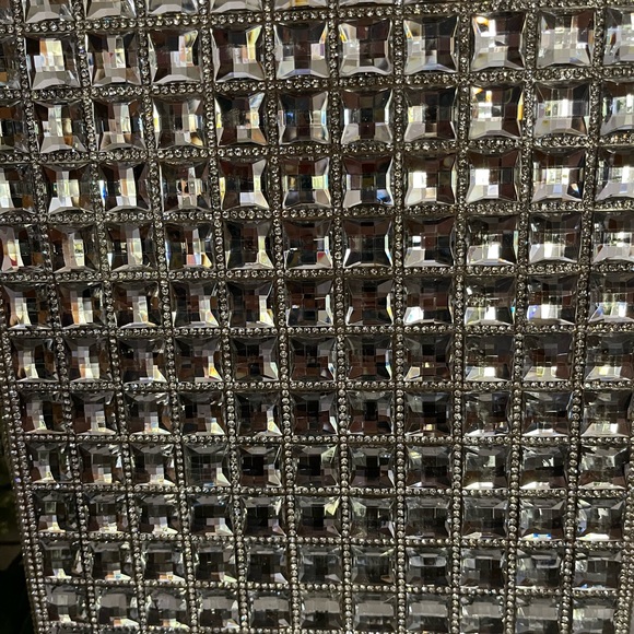 🎉SOLD🎉BELLA LUX Full Rhinestone Crystal Luxury Wastebasket Trash Can~Rare HTF - Picture 6 of 8